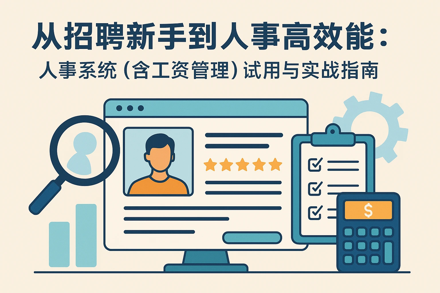 从招聘新手到人事高效能：人事系统（含工资管理）试用与实战指南