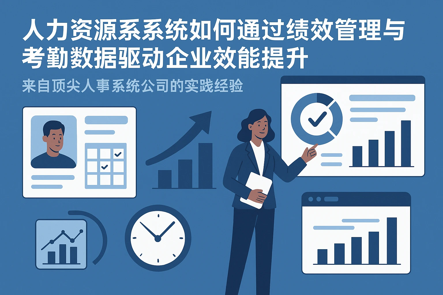 人力资源系统如何通过绩效管理与考勤数据驱动企业效能提升——来自顶尖人事系统公司的实践经验