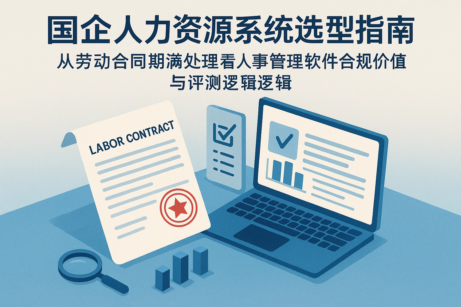 国企人力资源系统选型指南：从劳动合同期满处理看人事管理软件的合规价值与评测逻辑