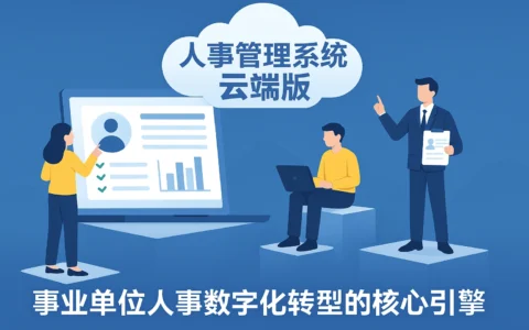 人事管理系统云端版：事业单位人事数字化转型的核心引擎