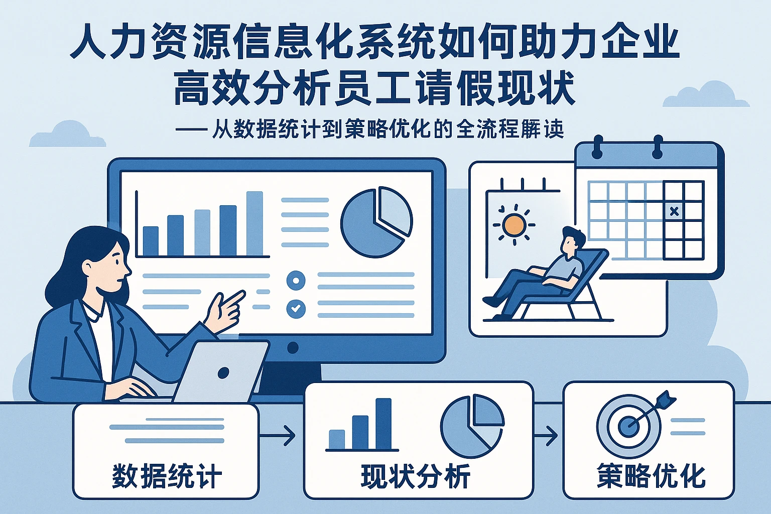 人力资源信息化系统如何助力企业高效分析员工请假现状——从数据统计到策略优化的全流程解读