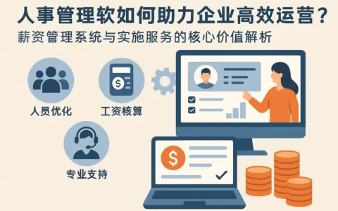 人事管理软件如何助力企业高效运营？薪资管理系统与实施服务的核心价值解析