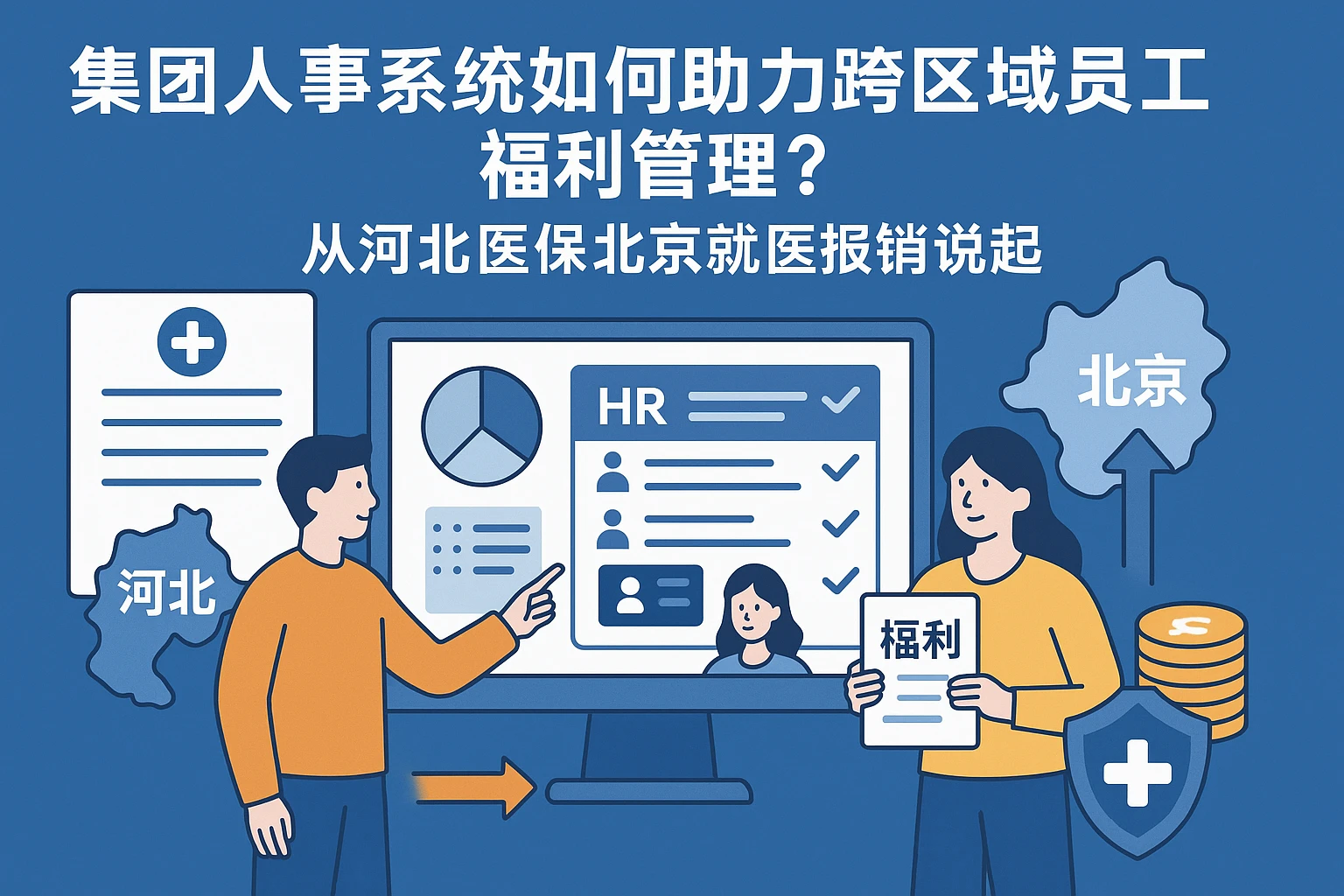 集团人事系统如何助力跨区域员工福利管理？从河北医保北京就医报销说起