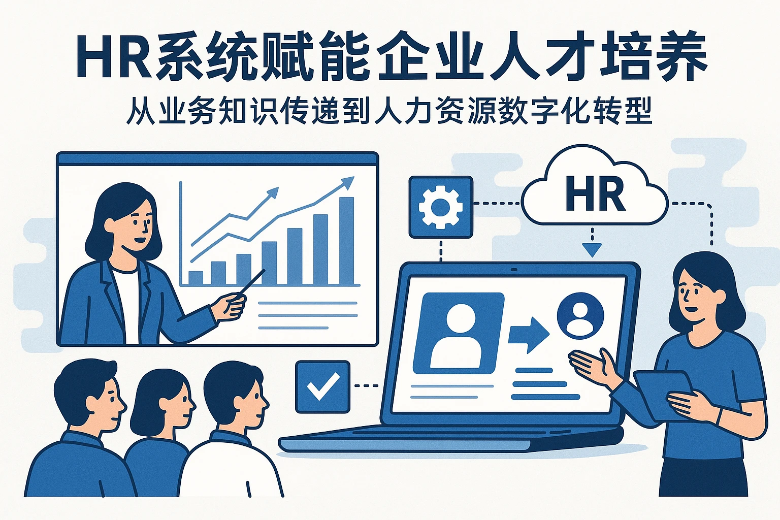 HR系统赋能企业人才培养：从业务知识传递到人力资源数字化转型