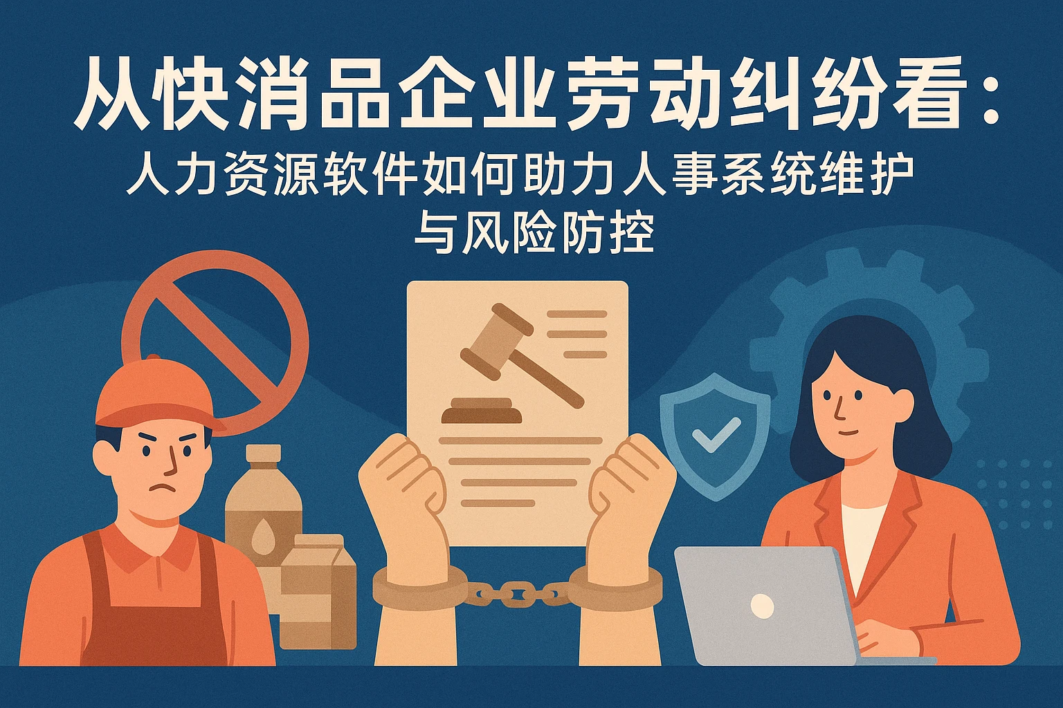 从快消品企业劳动纠纷看：人力资源软件如何助力人事系统维护与风险防控