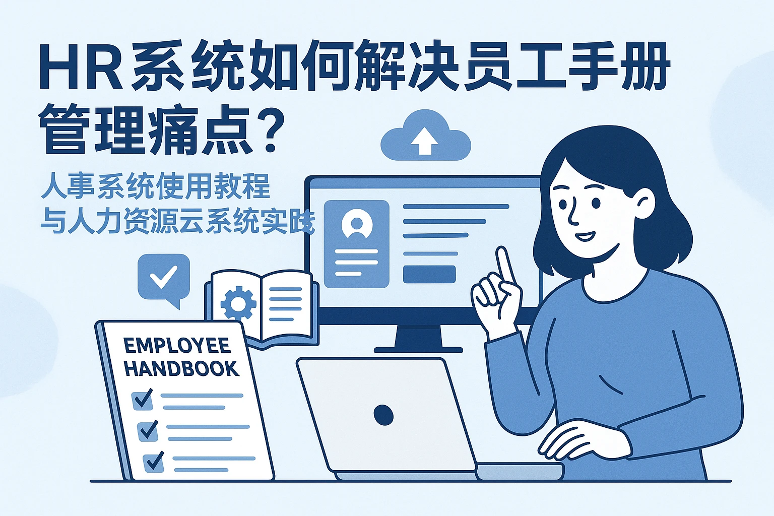 HR系统如何解决员工手册管理痛点？人事系统使用教程与人力资源云系统实践