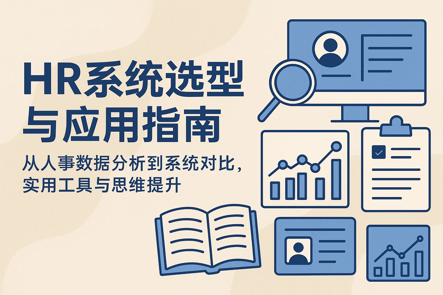 HR系统选型与应用指南：从人事数据分析到系统对比，实用工具与思维提升