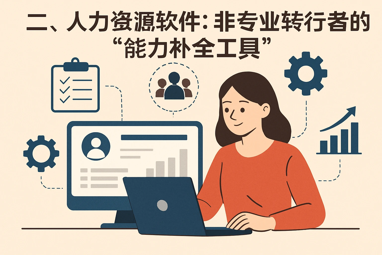 二、人力资源软件：非专业转行者的“能力补全工具”