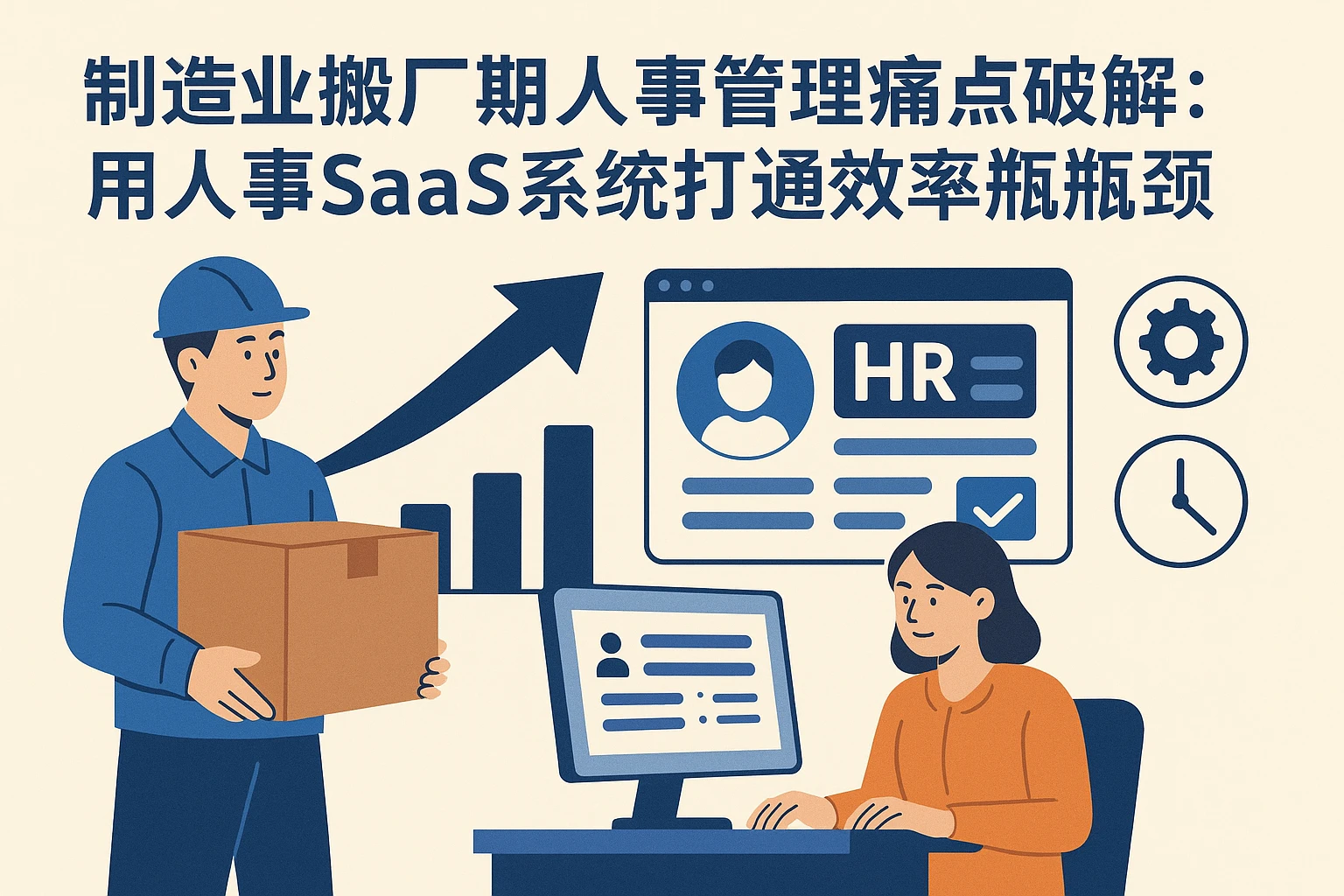 制造业搬厂期人事管理痛点破解：用人事SaaS系统打通效率瓶颈