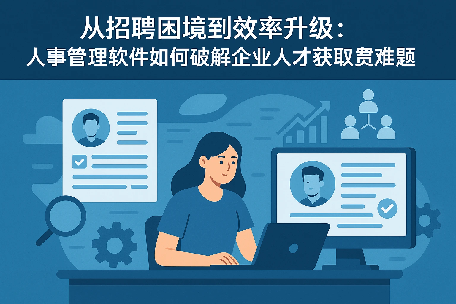 从招聘困境到效率升级：人事管理软件如何破解企业人才获取与管理难题