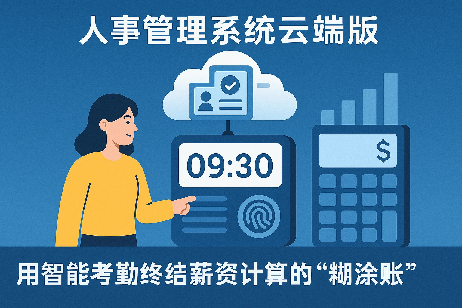 人事管理系统云端版：用智能考勤终结薪资计算的“糊涂账”