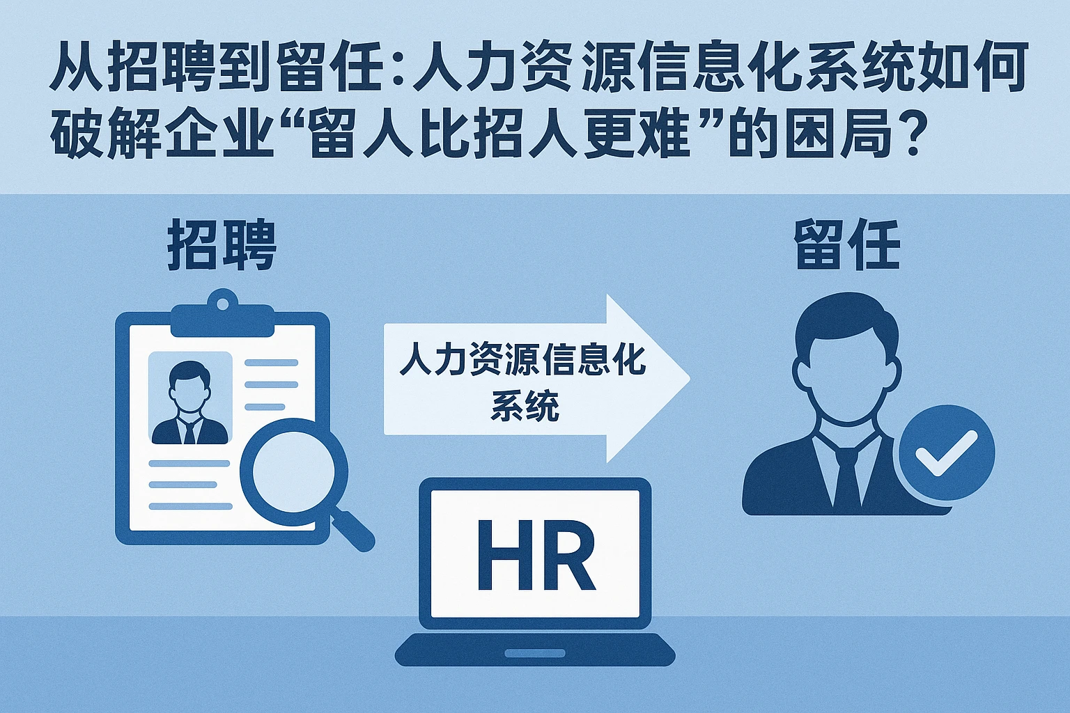 从招聘到留任：人力资源信息化系统如何破解企业“留人比招人更难”的困局？