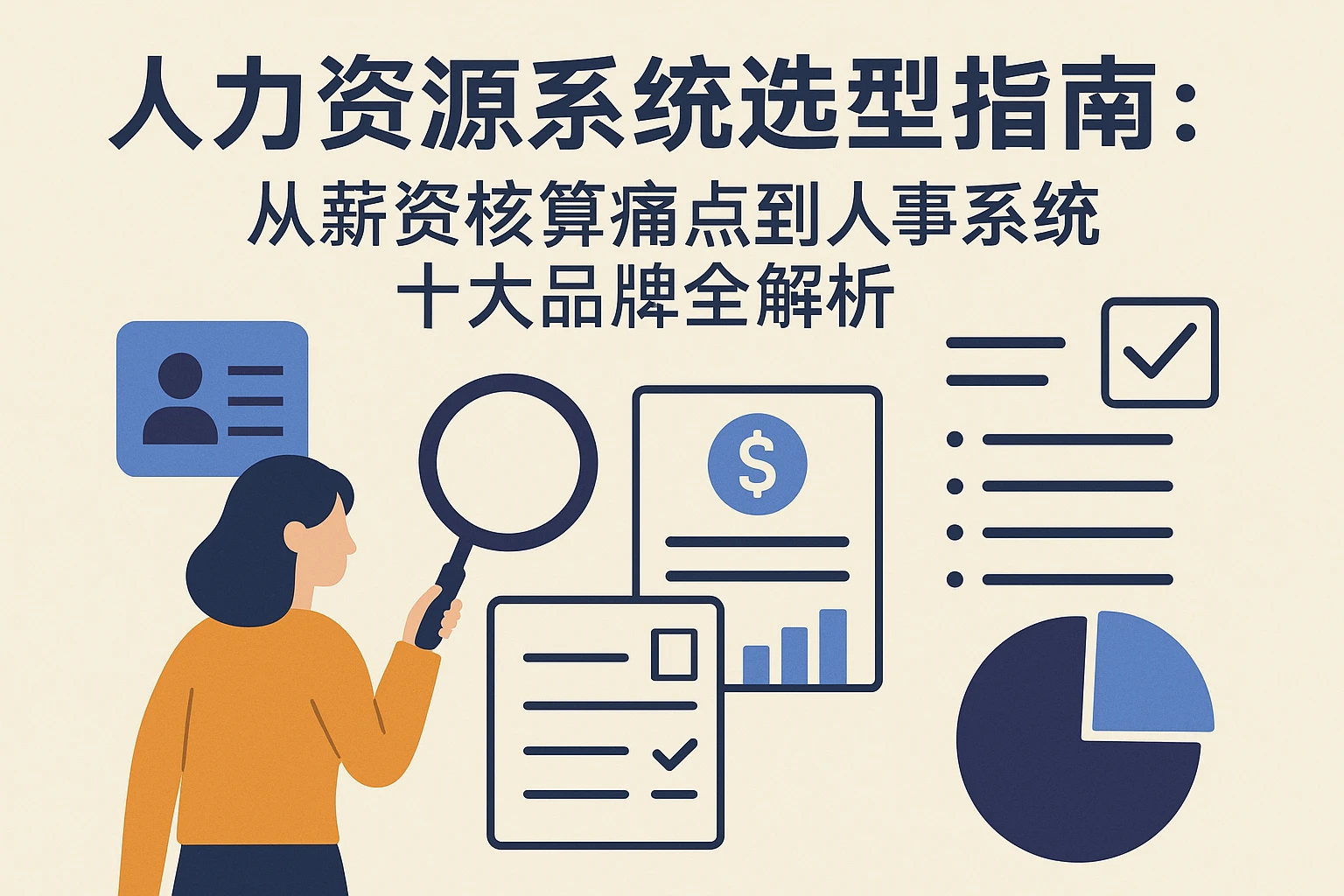 人力资源系统选型指南：从薪资核算痛点到人事系统十大品牌全解析