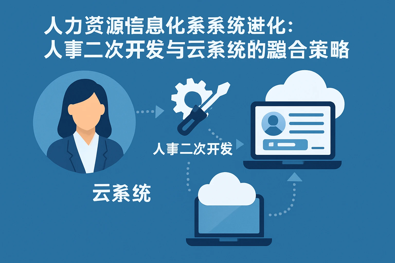 人力资源信息化系统进化：人事二次开发与云系统的融合策略