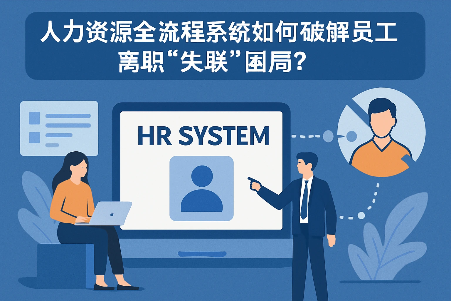 人力资源全流程系统如何破解员工离职“失联”困局？
