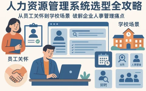 人力资源管理系统选型全攻略：从员工关怀到学校场景，破解企业人事管理痛点