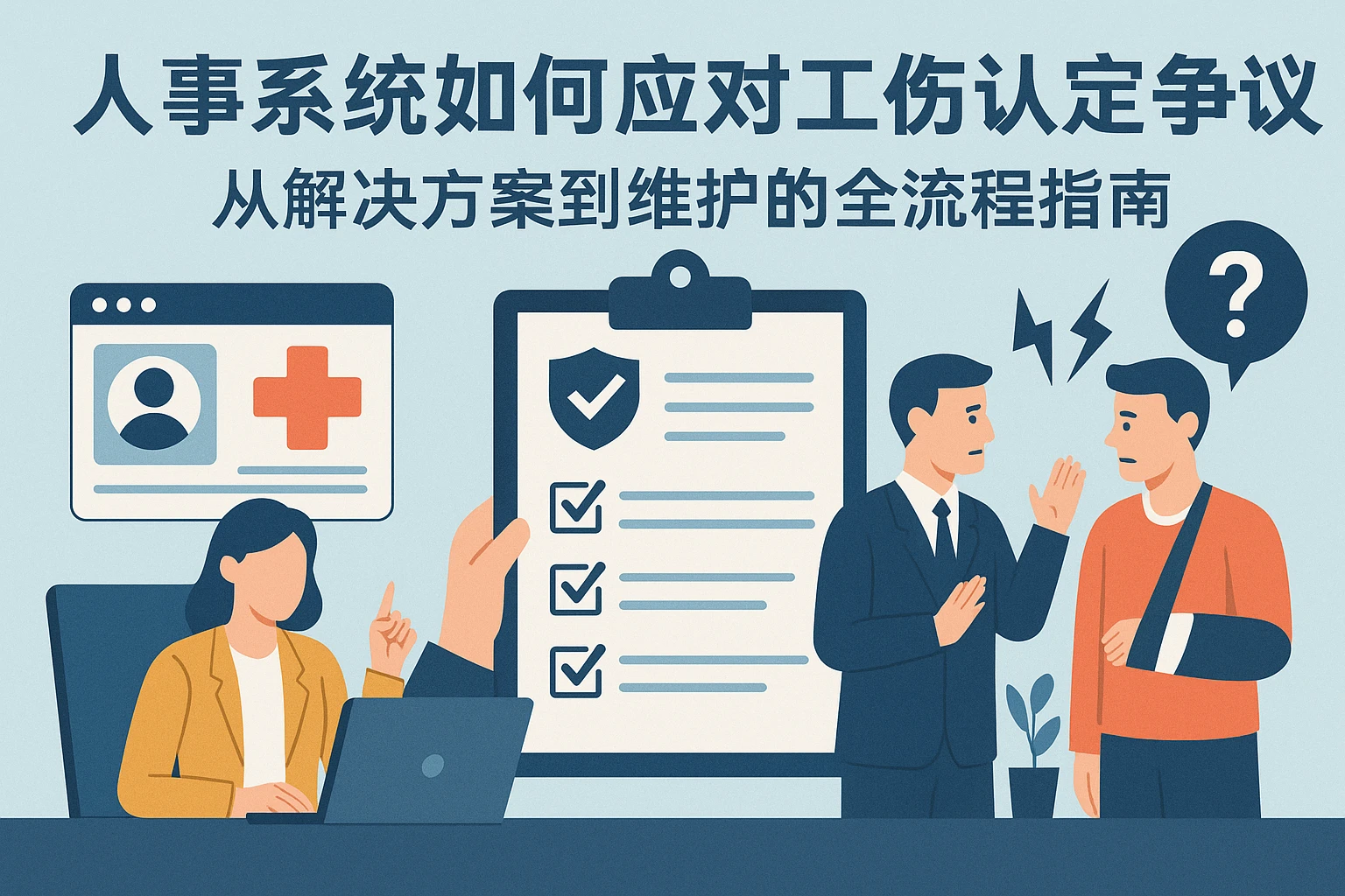 人事系统如何应对工伤认定争议？从解决方案到维护的全流程指南