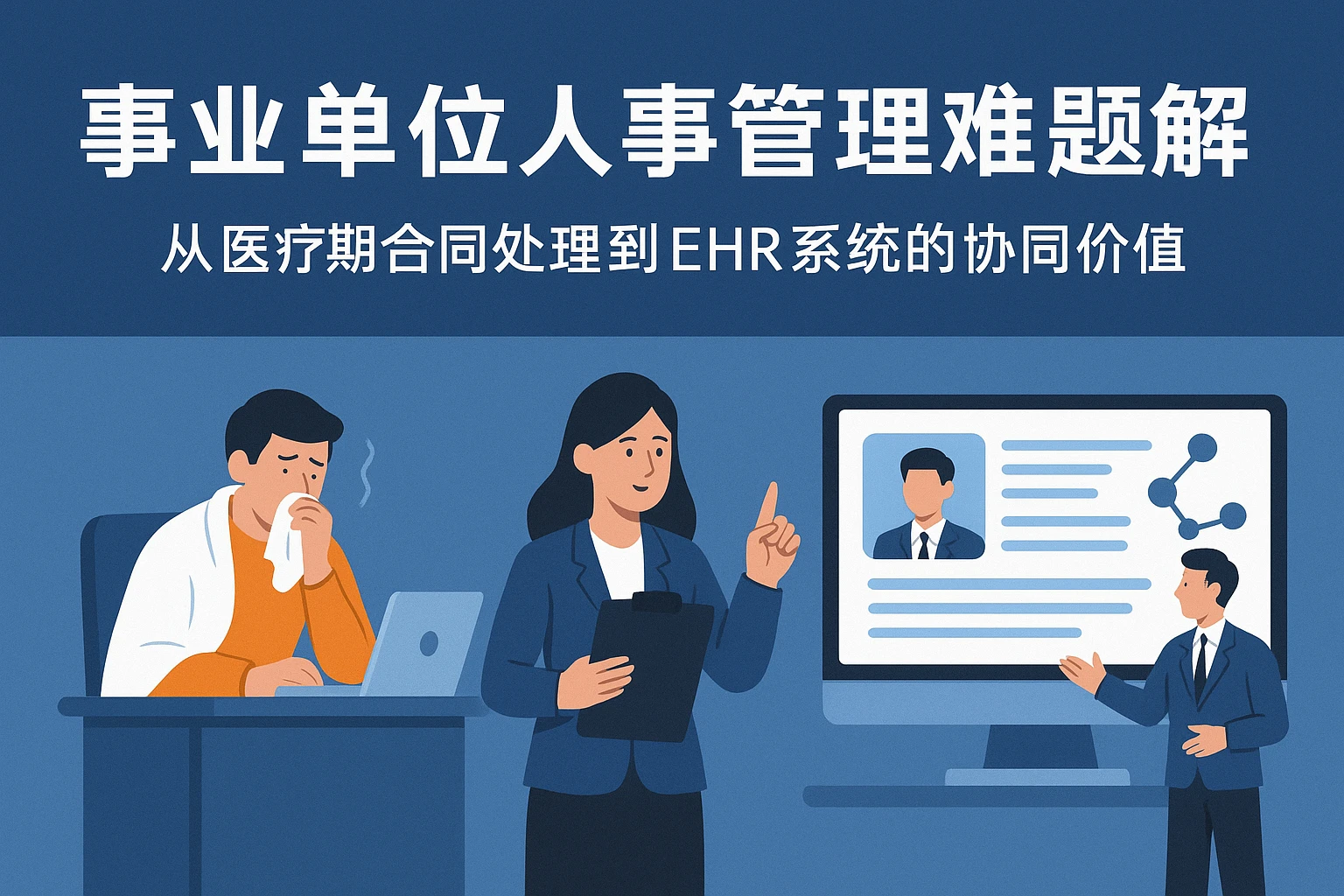 事业单位人事管理难题破解：从医疗期合同处理到EHR系统的协同价值