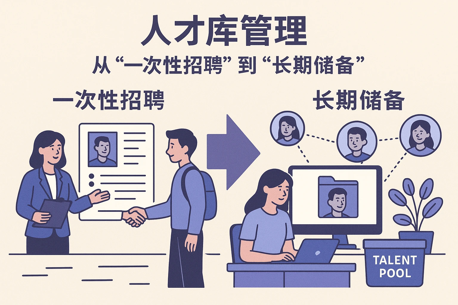 2. 人才库管理：从“一次性招聘”到“长期储备”
