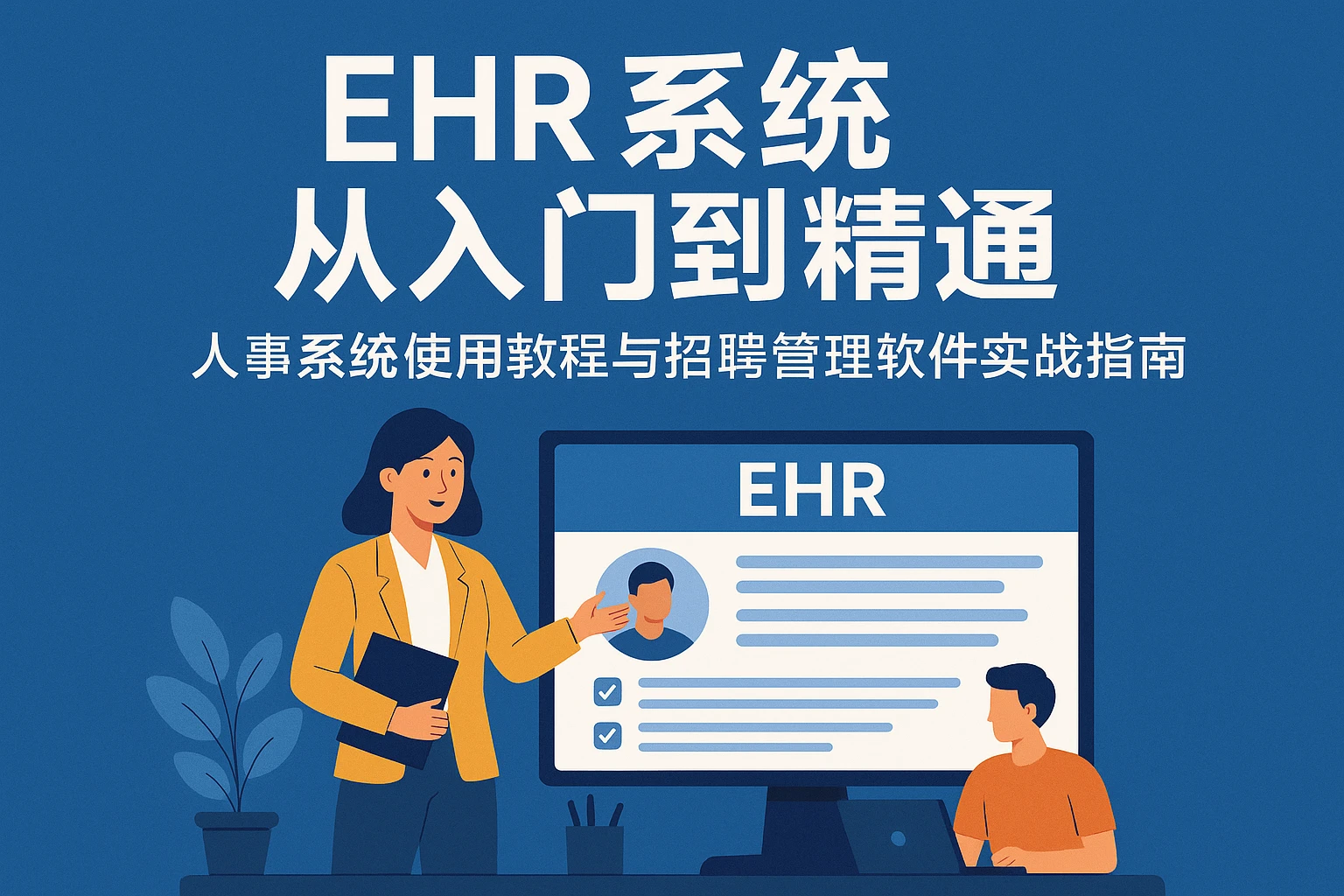 EHR系统从入门到精通：人事系统使用教程与招聘管理软件实战指南