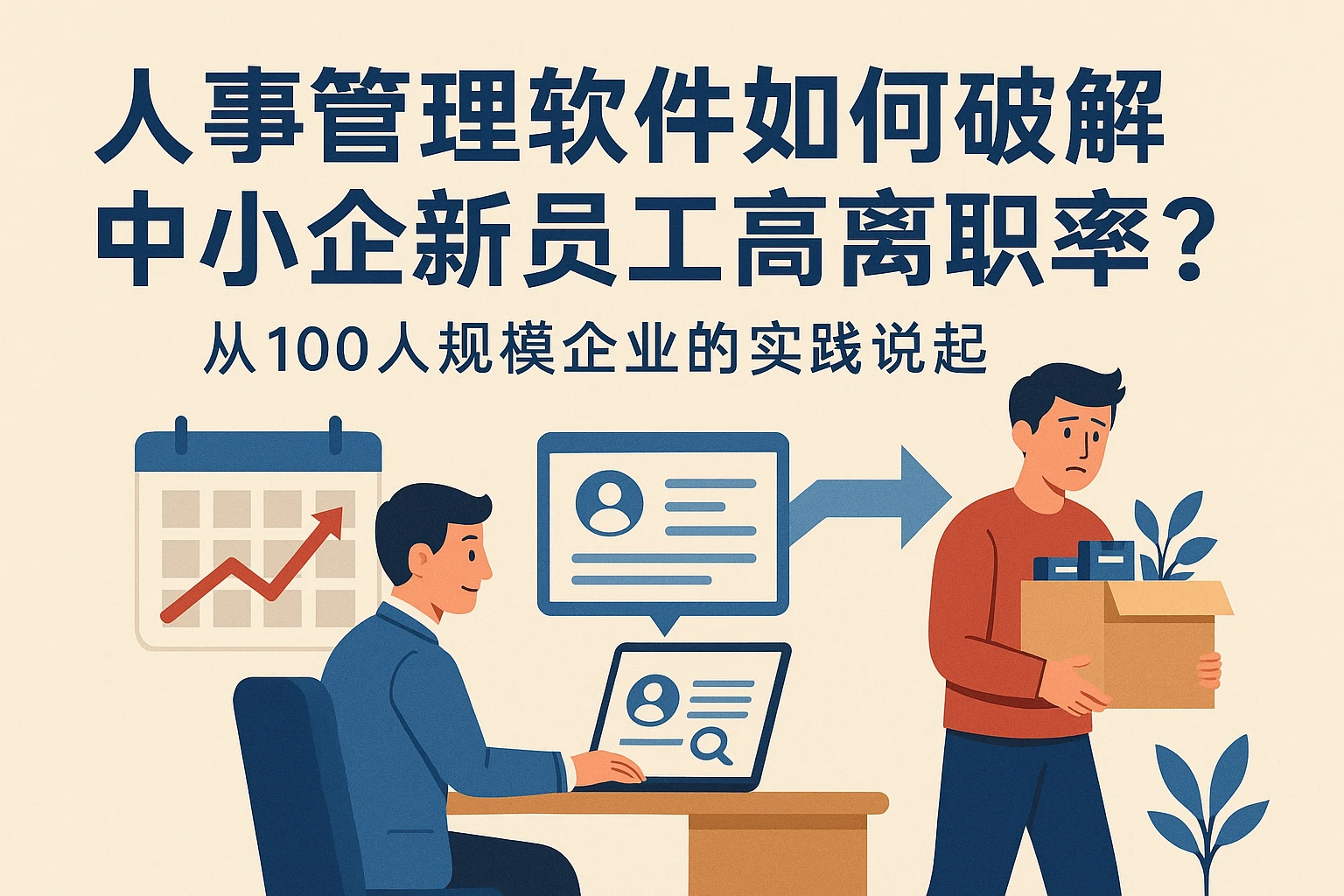 人事管理软件如何破解中小企新员工高离职率？从100人规模企业的实践说起