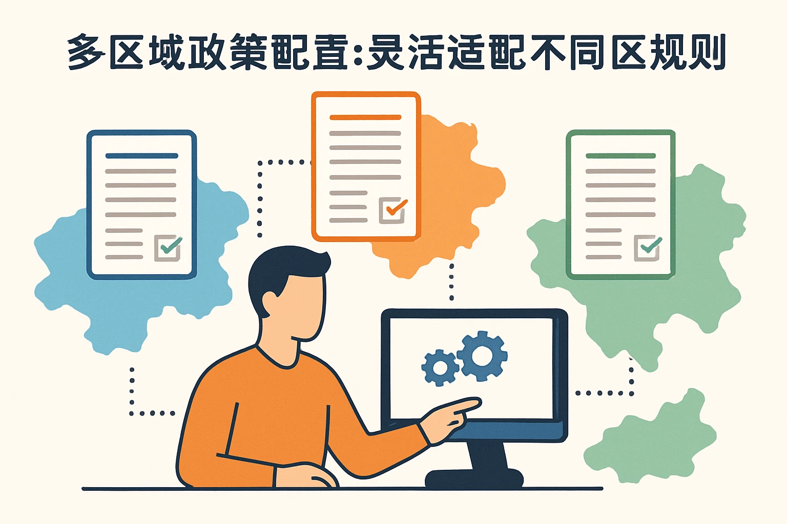 1. 多区域政策配置：灵活适配不同区的规则