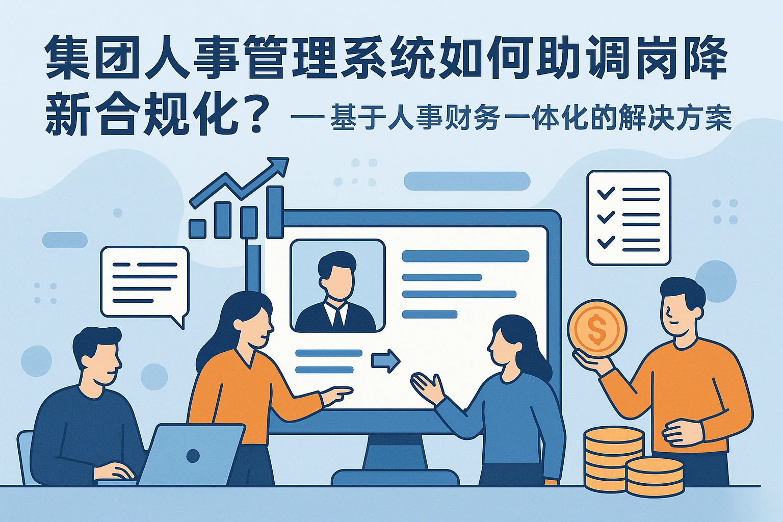 集团人事管理系统如何助力调岗降薪合规化？——基于人事财务一体化的解决方案