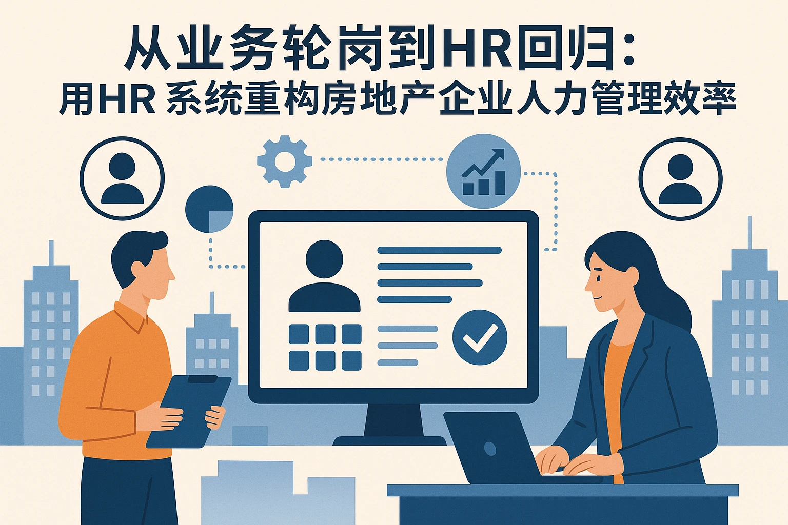 从业务轮岗到HR回归：用HR系统重构房地产企业人力管理效率