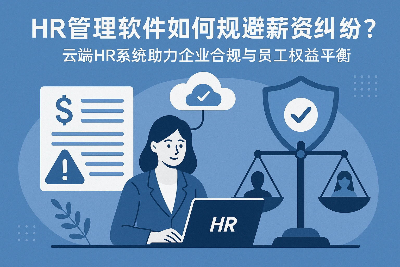 HR管理软件如何规避薪资纠纷？云端HR系统助力企业合规与员工权益平衡