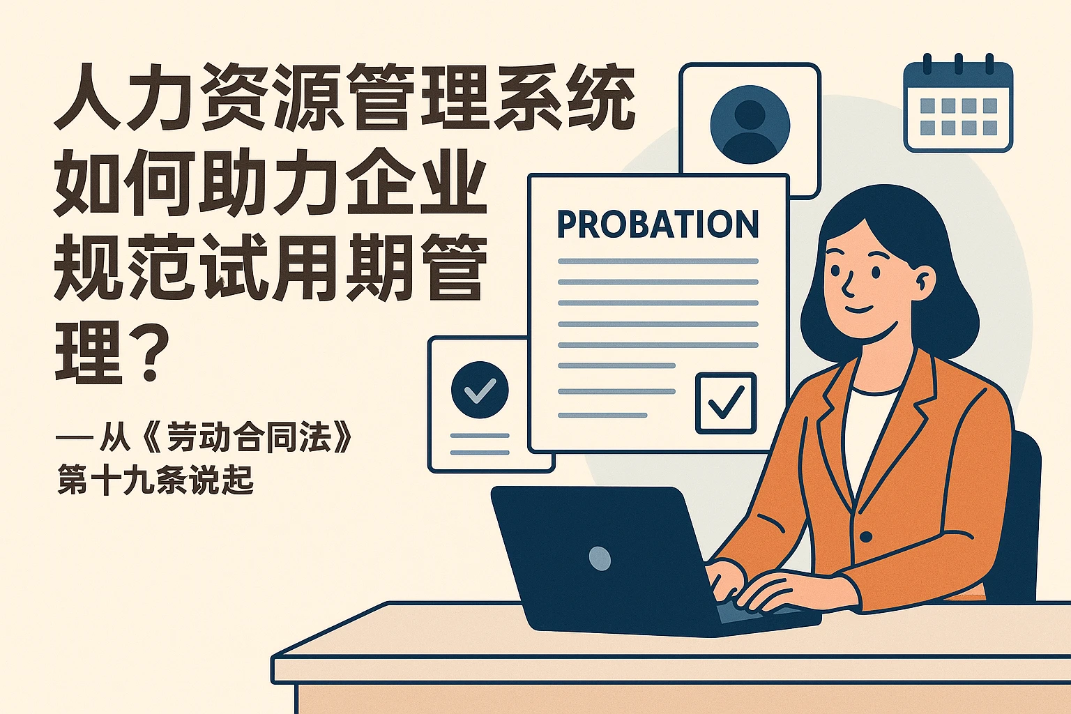 人力资源管理系统如何助力企业规范试用期管理？——从《劳动合同法》第十九条说起