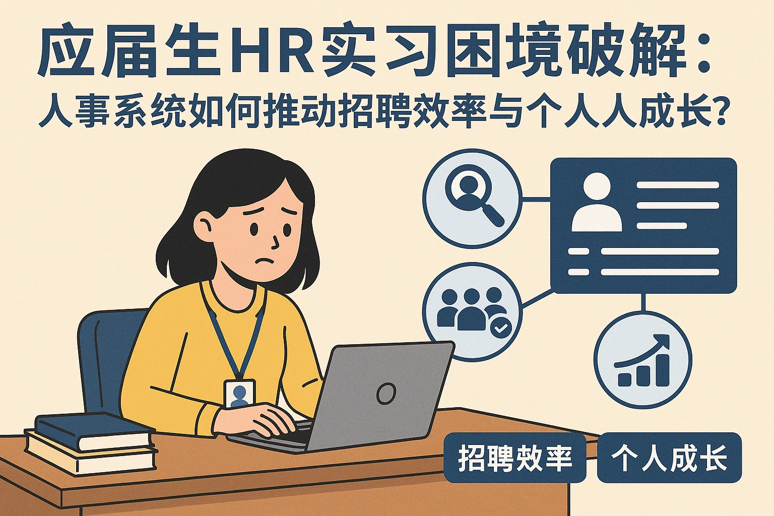 应届生HR实习困境破解：人事系统如何推动招聘效率与个人成长？