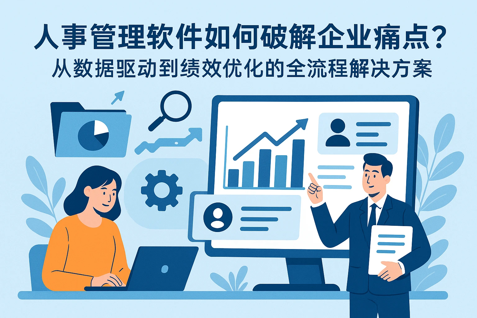 人事管理软件如何破解企业痛点？从数据驱动到绩效优化的全流程解决方案