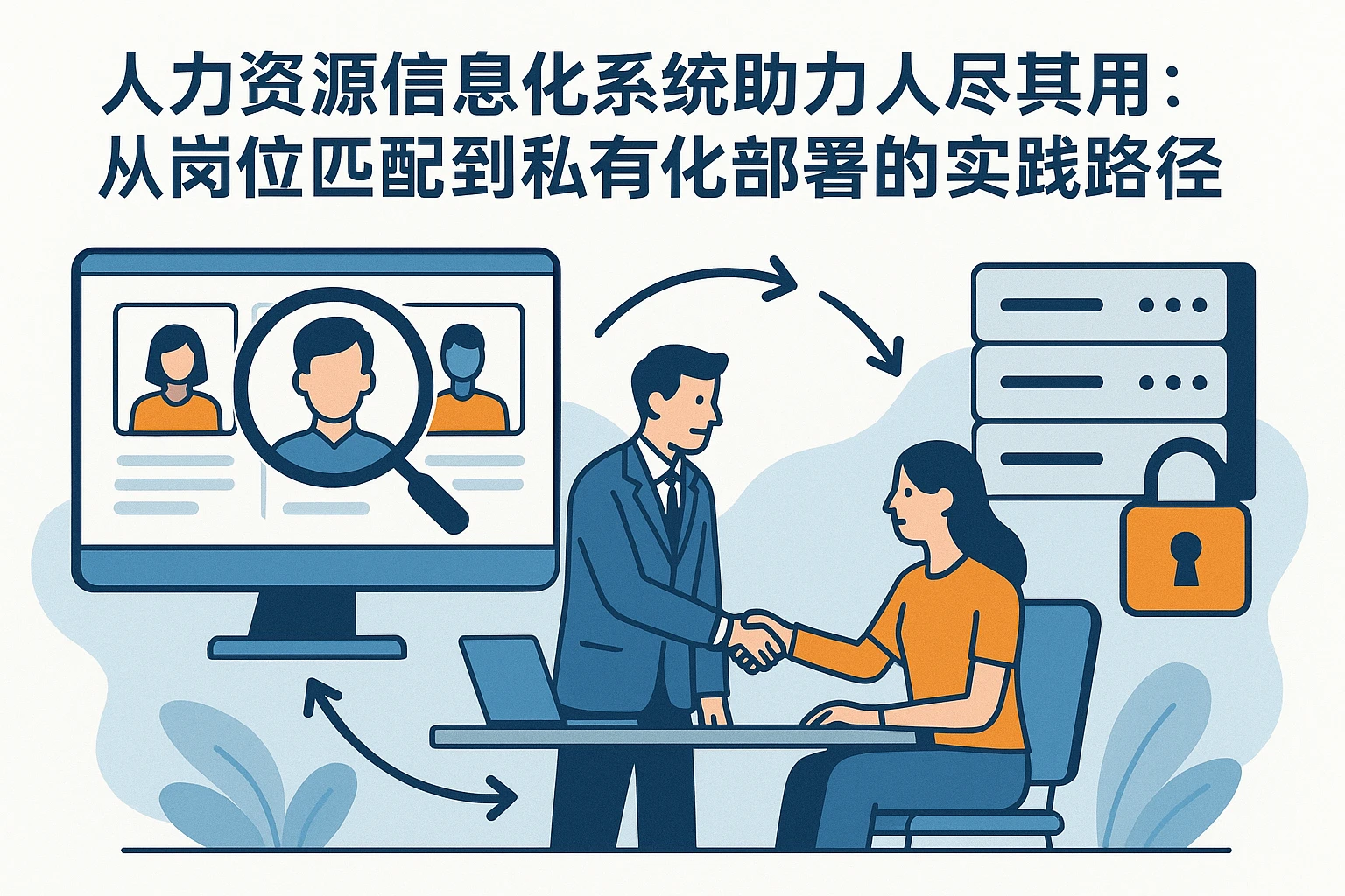 人力资源信息化系统助力人尽其用：从岗位匹配到私有化部署的实践路径