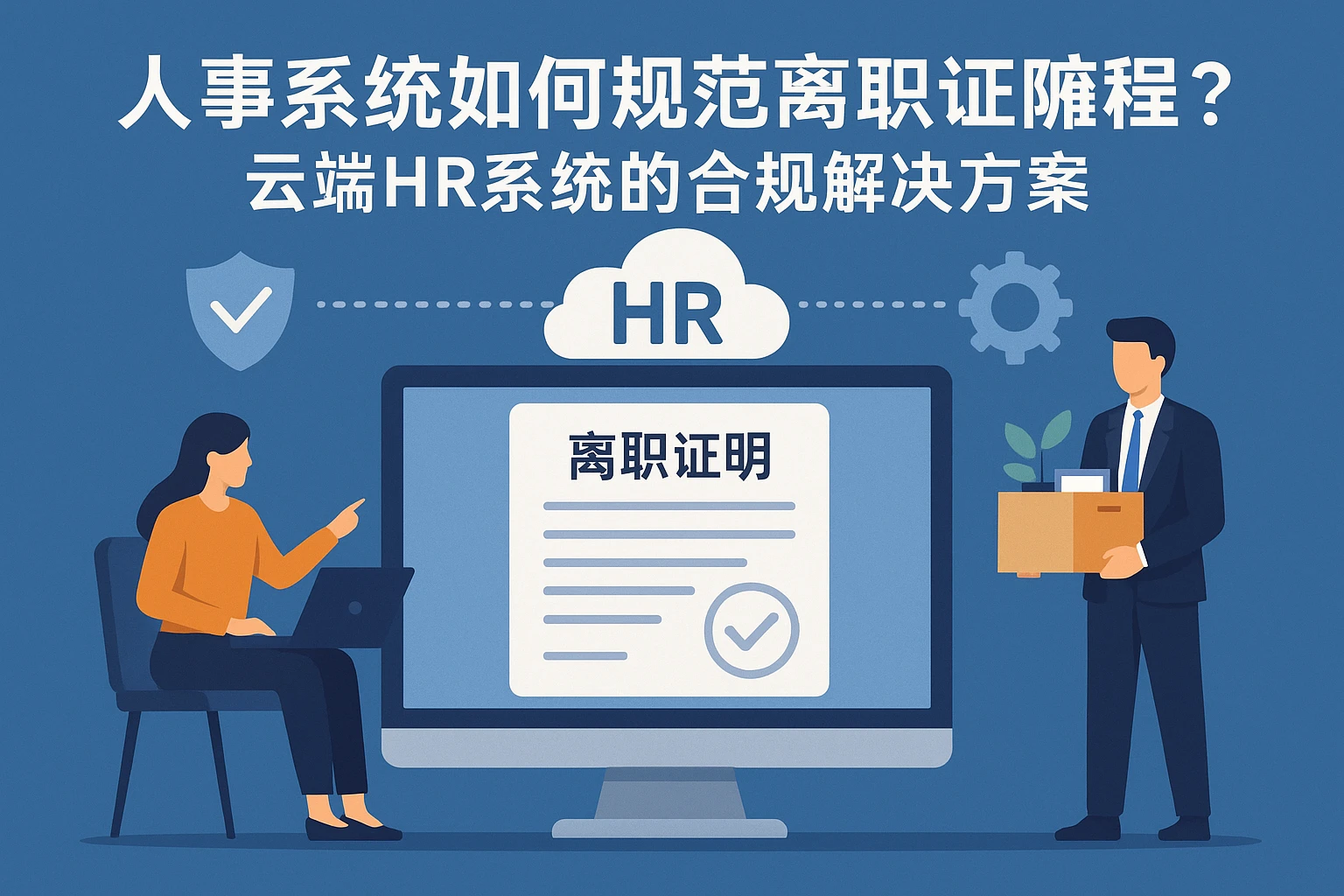 人事系统如何规范离职证明流程？云端HR系统的合规解决方案