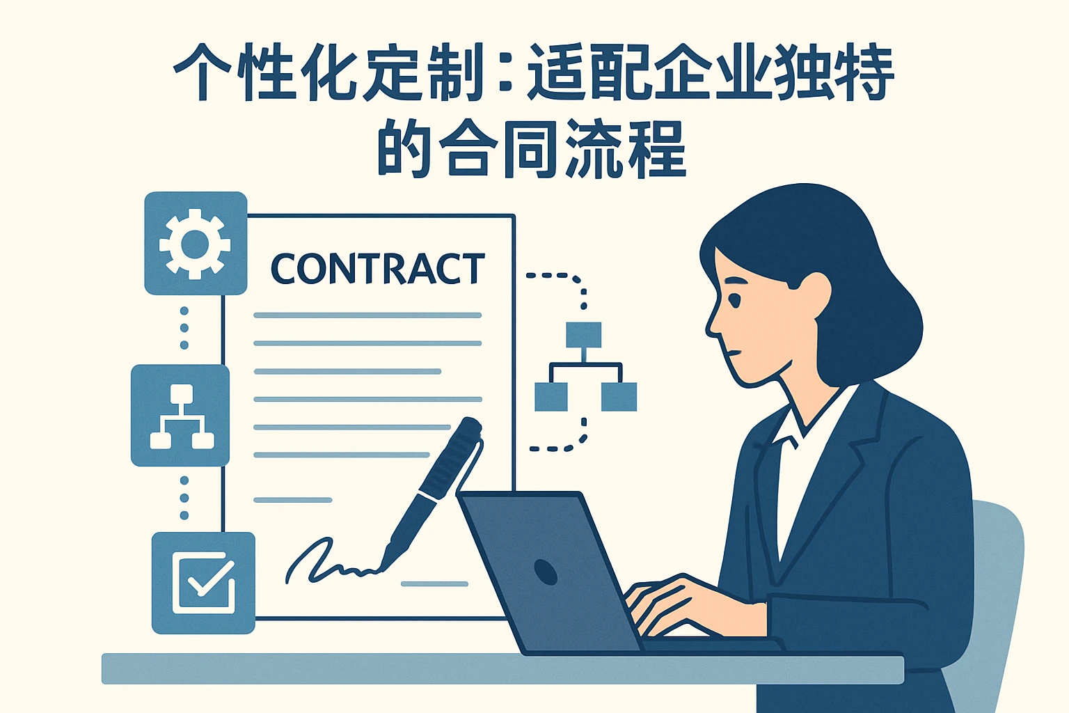 2. 个性化定制：适配企业独特的合同流程