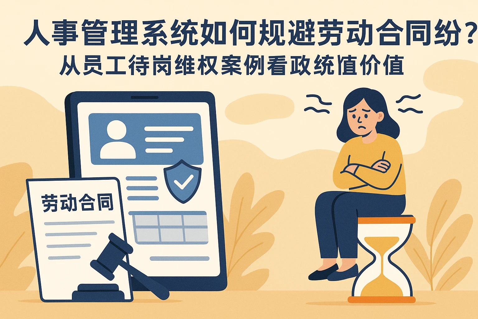 人事管理系统如何规避劳动合同纠纷？从员工待岗维权案例看系统价值