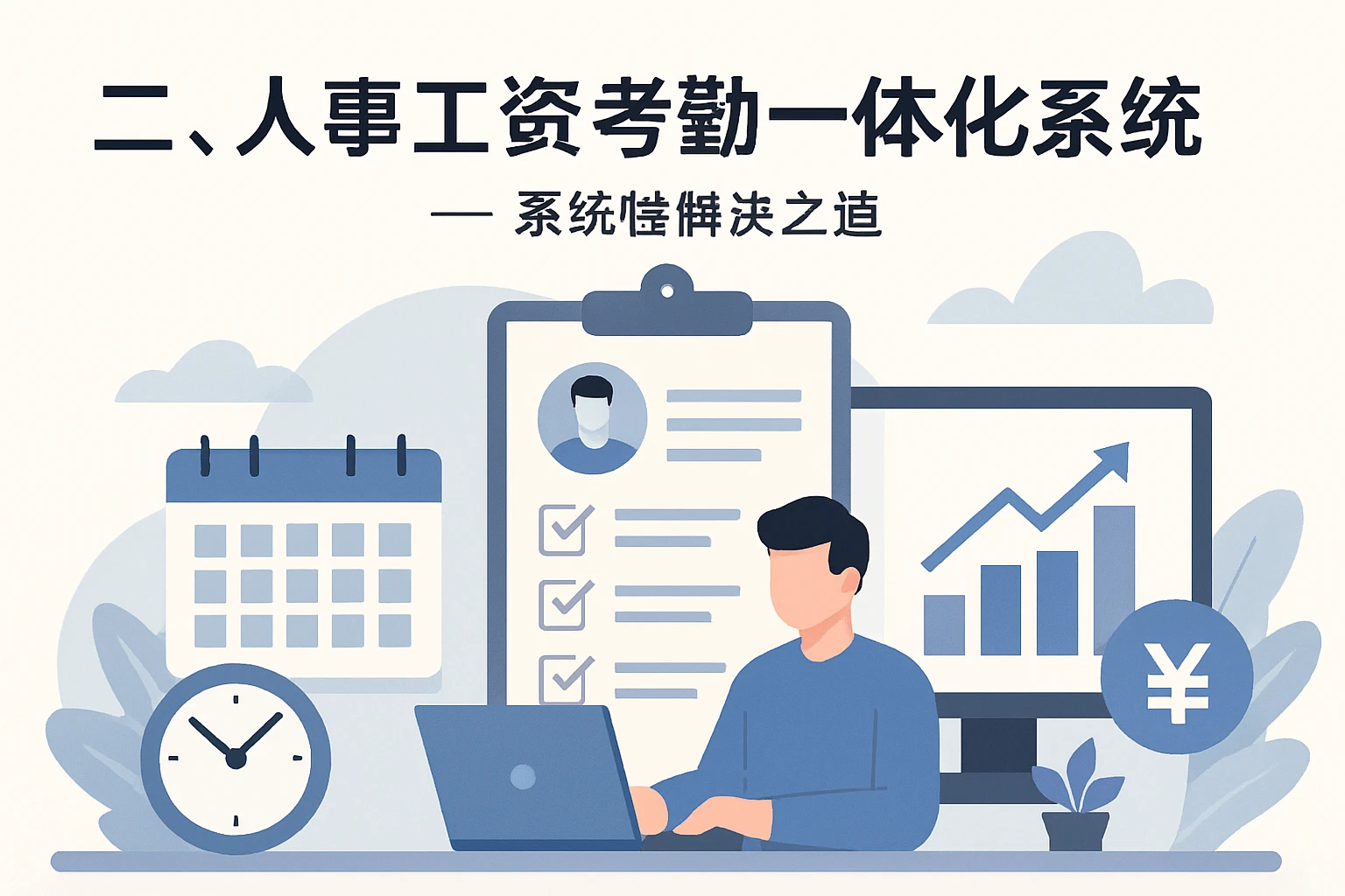 二、人事工资考勤一体化系统：系统性解决之道