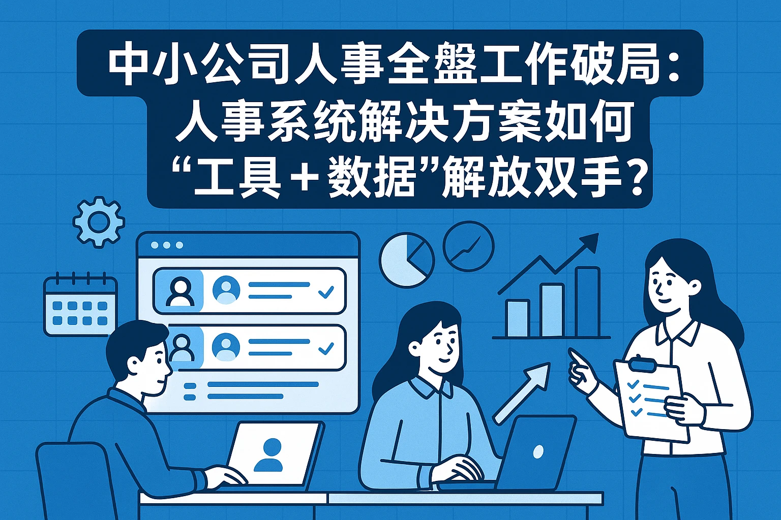 中小公司人事全盘工作破局：人事系统解决方案如何用“工具+数据”解放双手？