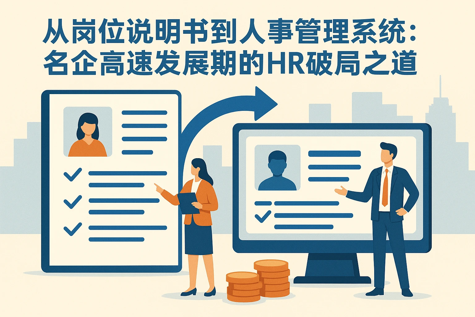 从岗位说明书到人事管理系统：名企高速发展期的HR破局之道