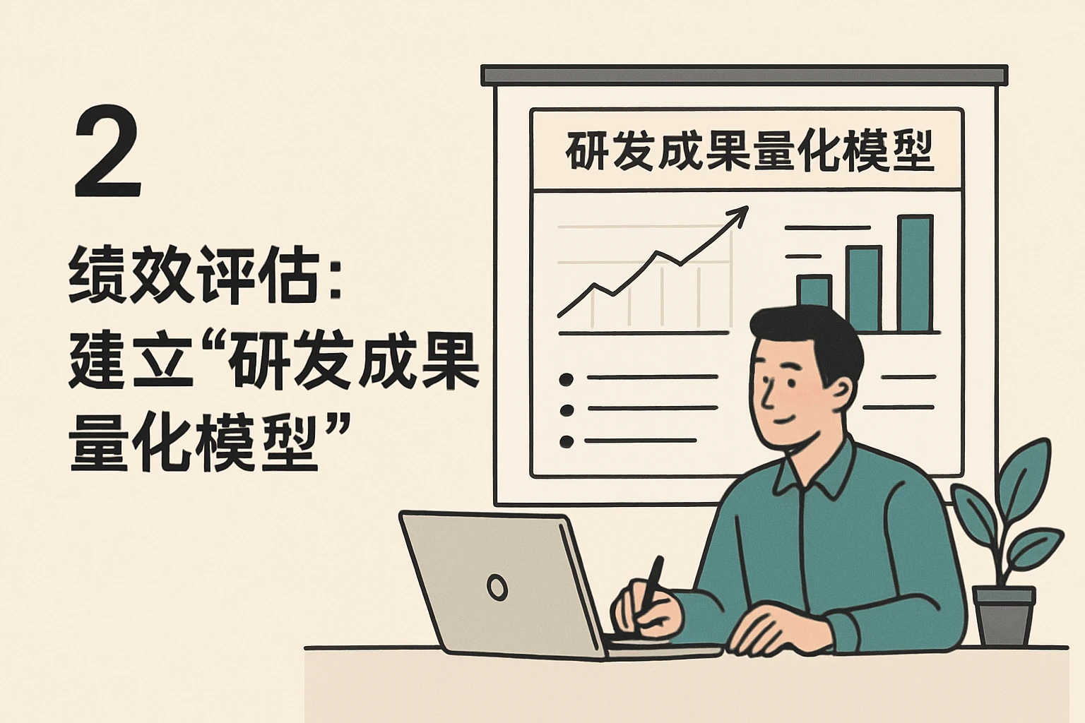 2. 绩效评估：建立“研发成果量化模型”