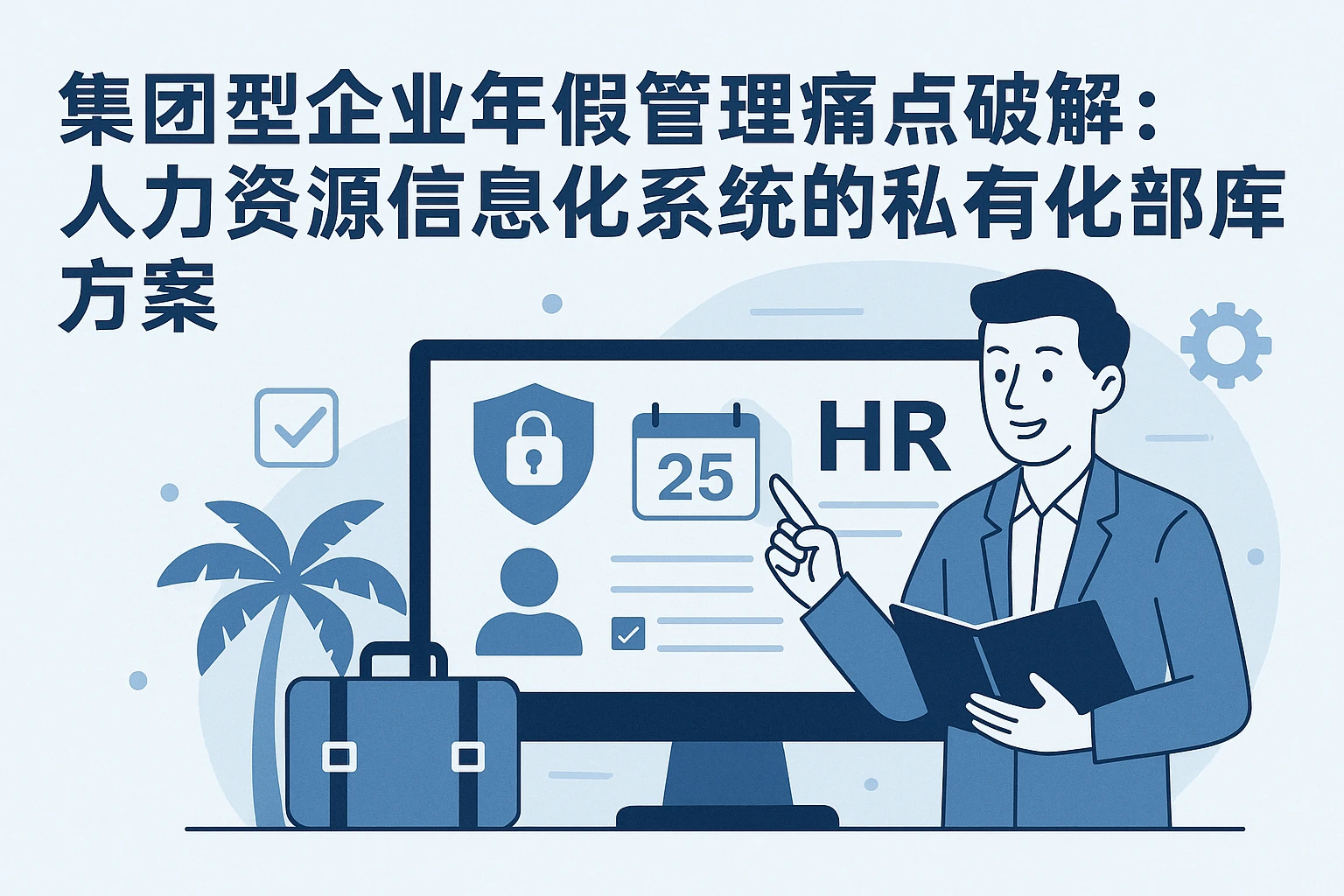 集团型企业年假管理痛点破解：人力资源信息化系统的私有化部署方案