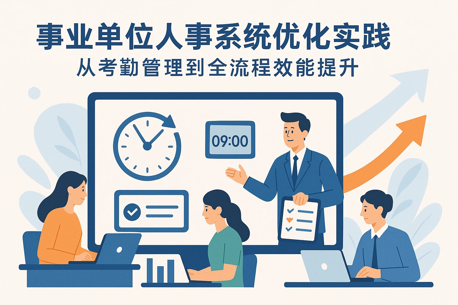 事业单位人事系统优化实践：从考勤管理到全流程效能提升