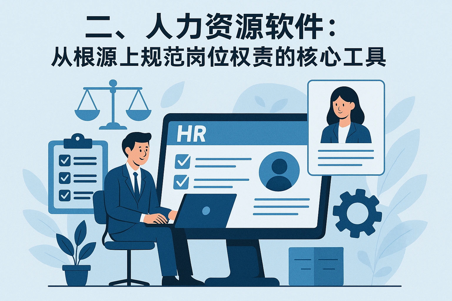 二、人力资源软件：从根源上规范岗位权责的核心工具