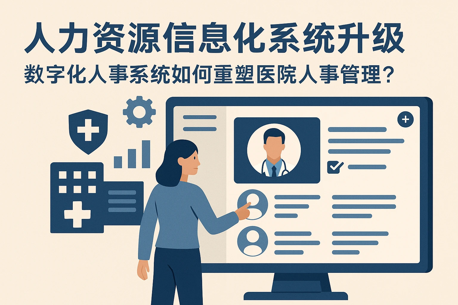 人力资源信息化系统升级:数字化人事系统如何重塑医院人事管理?