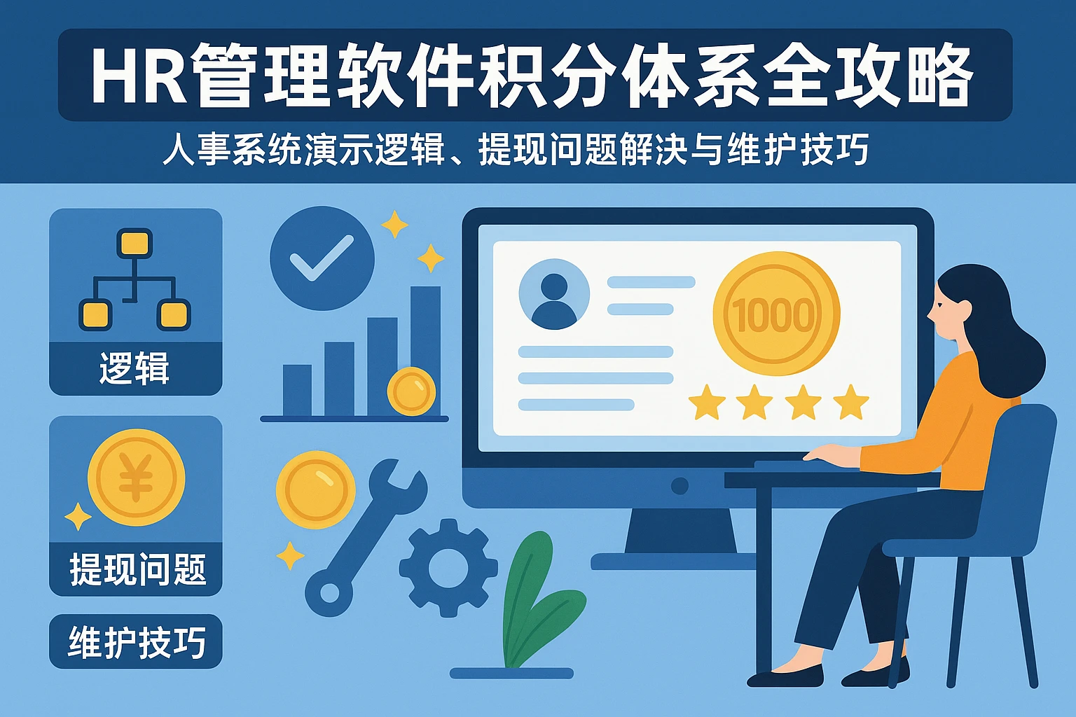 HR管理软件积分体系全攻略：人事系统演示逻辑、提现问题解决与维护技巧