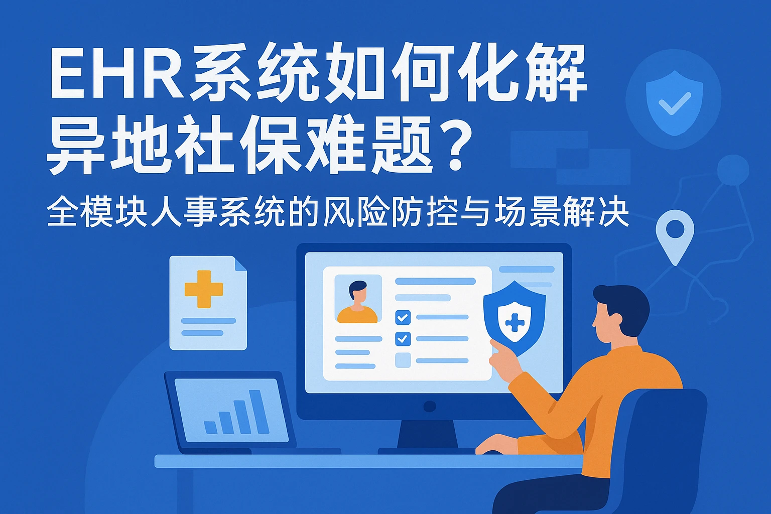 EHR系统如何化解异地社保难题？全模块人事系统的风险防控与场景解决