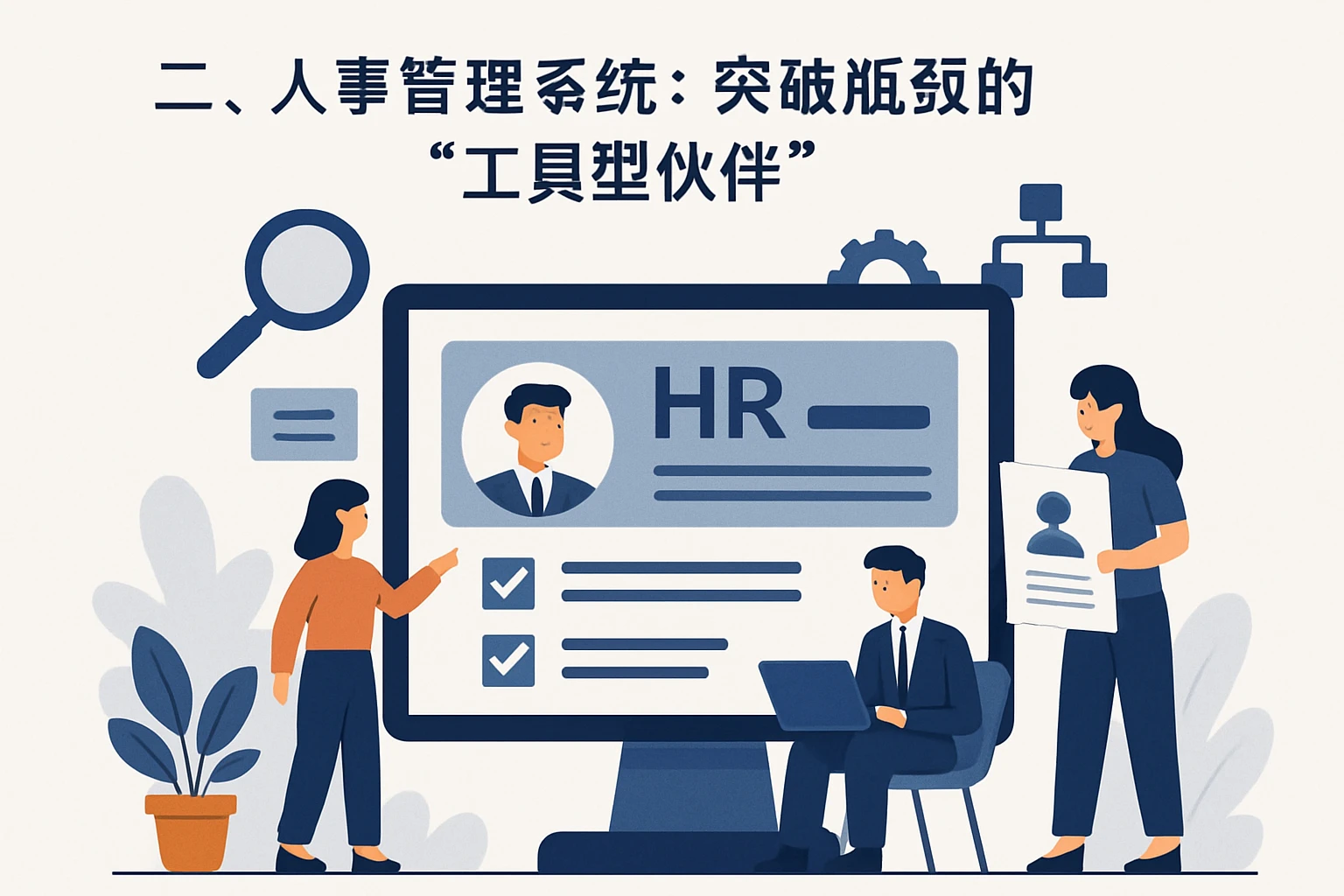 二、人事管理系统：突破瓶颈的“工具型伙伴”