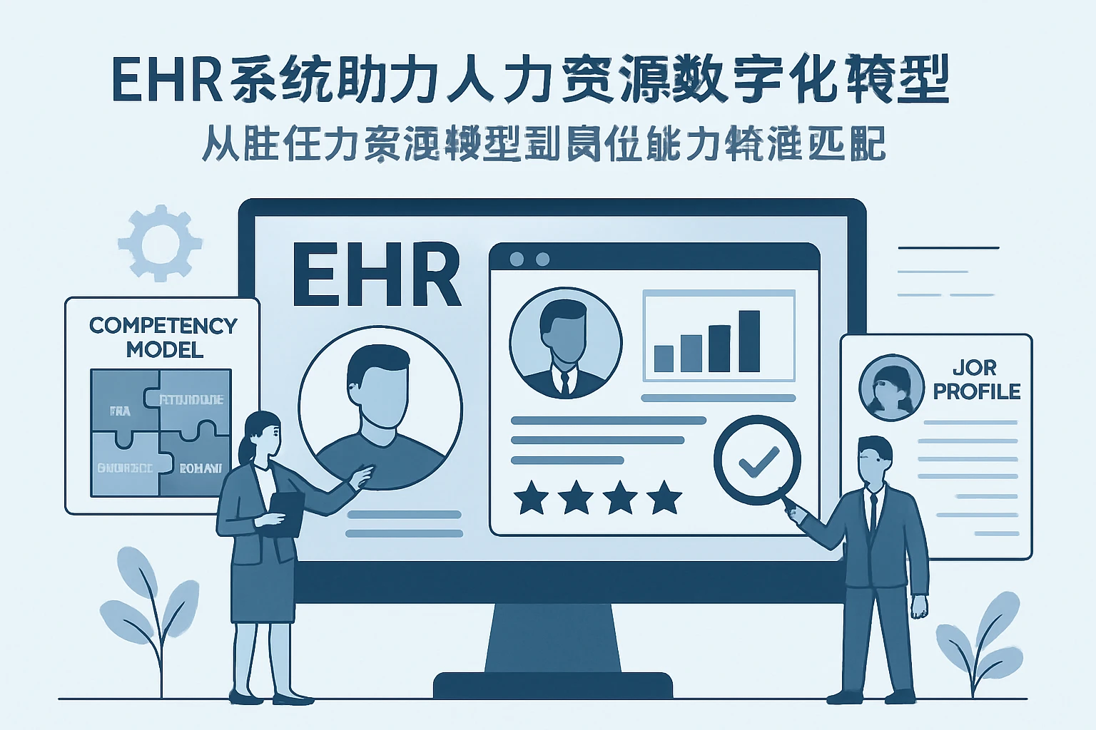 EHR系统助力人力资源数字化转型：从胜任力素质模型到岗位能力精准匹配