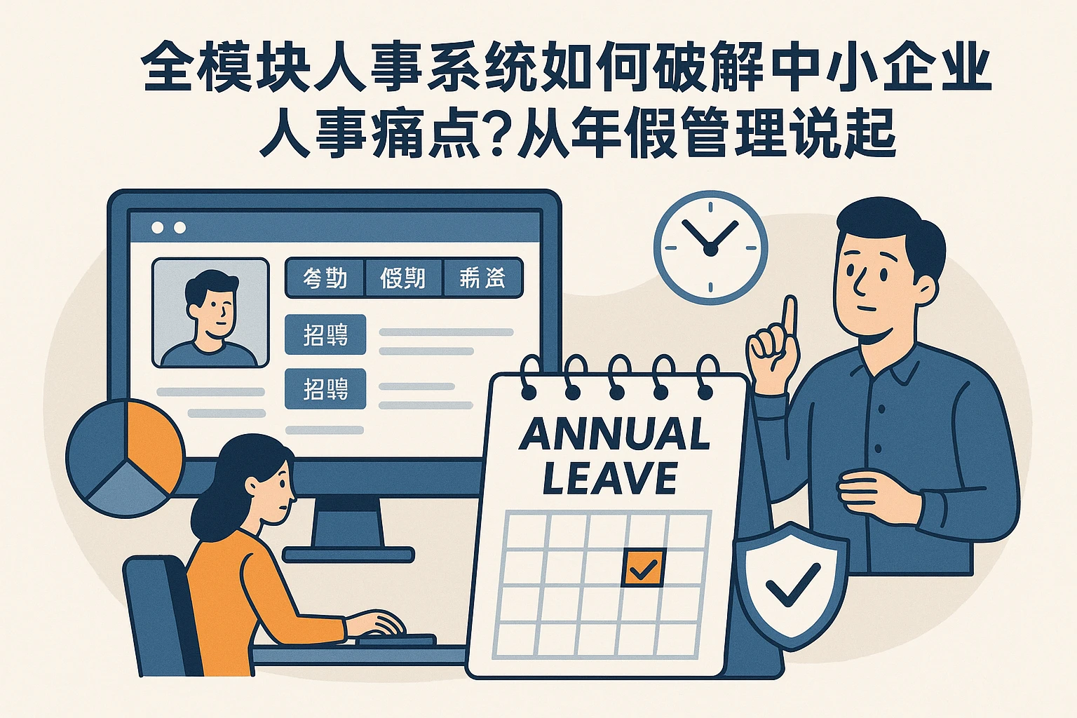全模块人事系统如何破解中小企业人事痛点？从年假管理说起