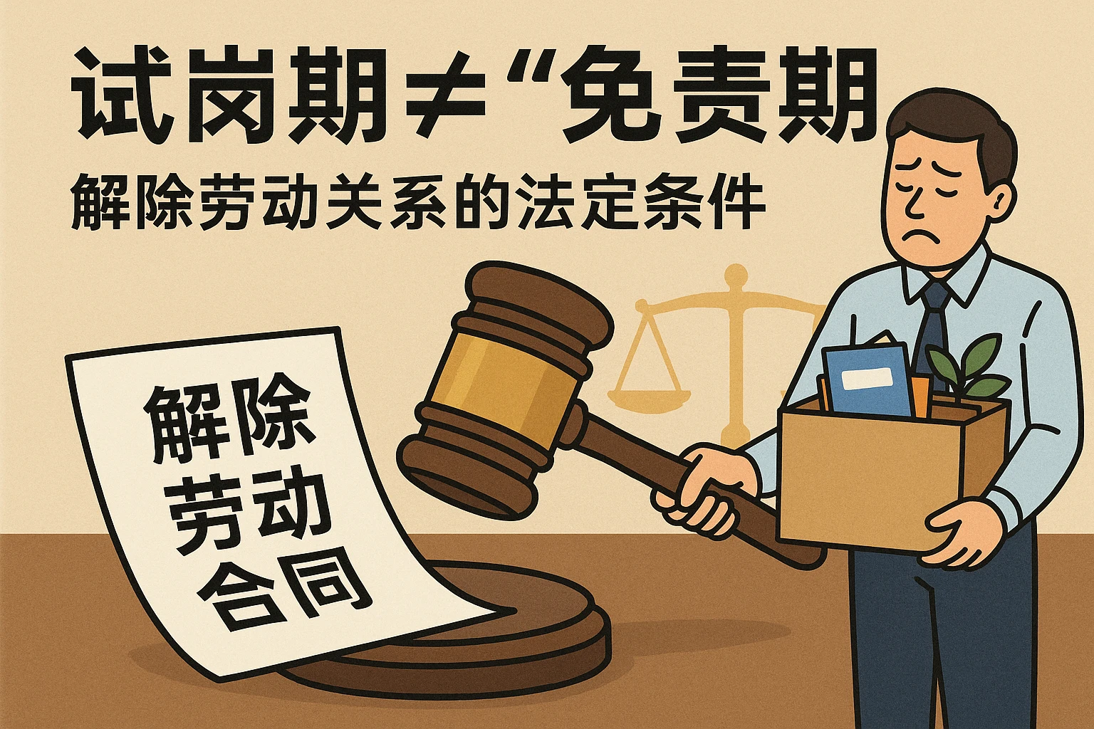 2. 试岗期≠“免责期”：解除劳动关系的法定条件